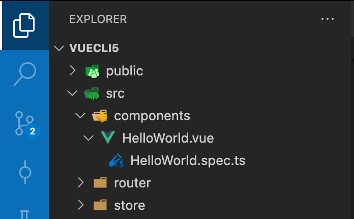 VSCode Explorer File Nesting